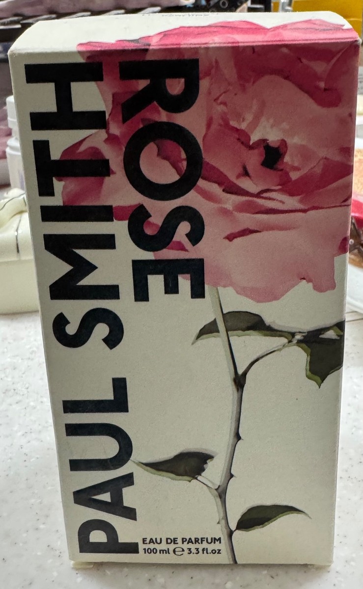 Paul Smith Rose Eau de Parfum Spray 100ML 3.3 FL OZ Made In France