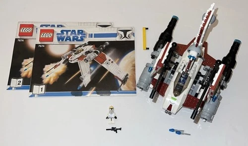 LEGO Star Wars: V-19 Torrent (7674), 100% Complete Set w Minifig & Instructions