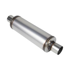 Exhaust Muffler Universal Muffler For 2.25 Inletoutlet 4.5 Body Diameter
