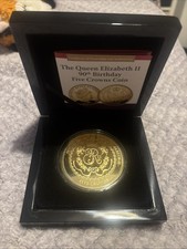 Queen Elizabeth 2nd 90th Birthday Five Crowns Commemorative Coin In Box