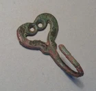 Dug Nice Bronze Wall Hook 1600's/1700's Settlers Era Pirate Time