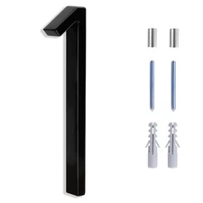 5 Inch House Numbers for Outside, Metal Modern Floating House Numbers, Garden...