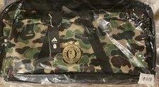 2025 AUTHENTIC ADIDAS X BAPE JY8236 LIMITED EDITION DUFFLE BAG!! FAST SHIPPING!!