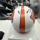 Jaylen Waddle Custom Signed Autograph Mini Helmet Denver Broncos Throwback — photo 5
