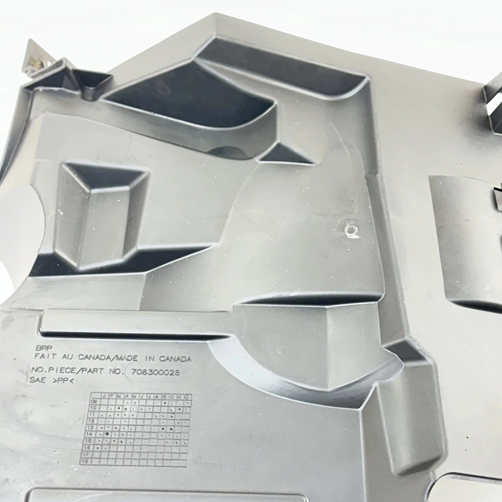 2016 CAN-AM Spyder RT Cubierta De Rueda Trasera Undertail Panel Cowl
