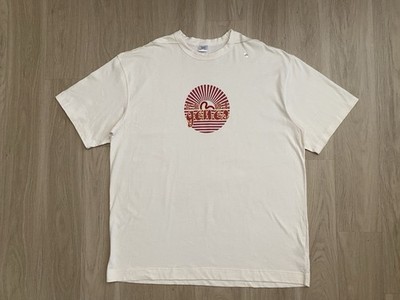NWOT Evisu Genes Japan Heritage T-Shirt Men's 4XL Cream Off White Print Red