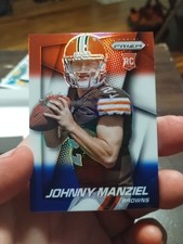 2014 Panini Prizm Johnny Manziel Rookie  Red, White, and Blue #287