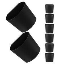 8 Pcs Hanging Cup Holder for Rolling Cart Trolley Basket Storage Organizer