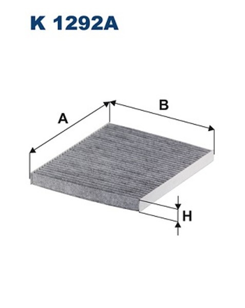Innenraumfilter Filtron K 1292A Aktivkohlefilter FüR Alfa Giulietta 940FXA1A 940-image