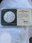 2002 SILVER AMERICAN EAGLE DOLLAR~$1~Uncirculated Sealed~LITTLETON COIN COMPANY