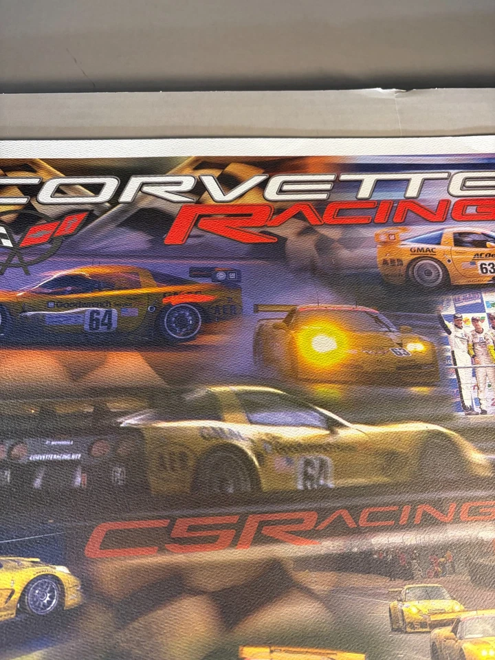 Póster vintage 2003 GM Corvette Racing C5R Champions Dale Earnhardt (A) Foto 3 de 4