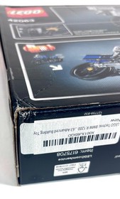 LEGO Technic 42063 BMW R 1200 GS Adventure Motorcycle New Sealed. Box Wear