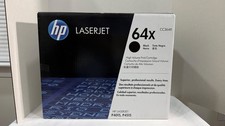Genuine HP 64X CC364X Black OEM LaserJet Printer Toner Cartridge New Open Box