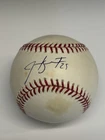 Jarrod Saltalamacchia Signed Rawlings Official Major League Baseball GTP Read