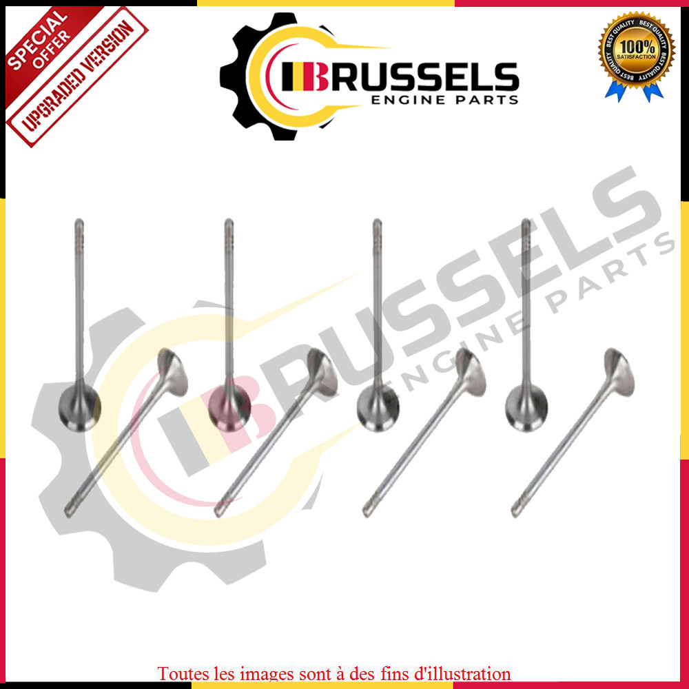 Soupapes admission BMW N47 anti-perte de compression pour 2.0D