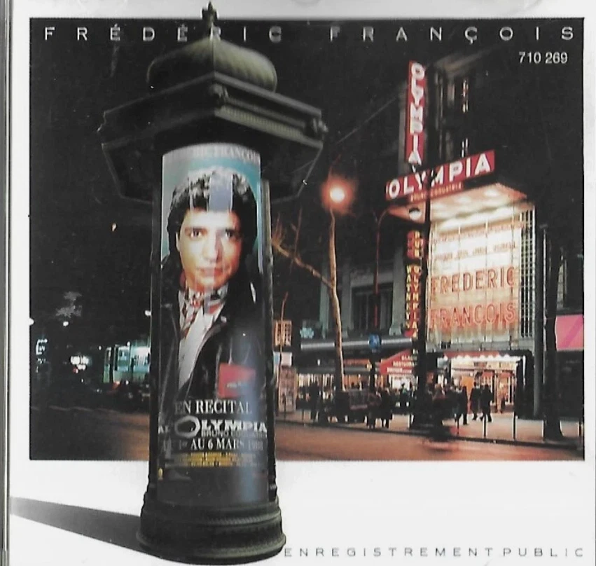 CD FREDERIC FRANCOIS ENREGISTREMENT PUBLIC / CD 19 TITRES - Photo 1/1
