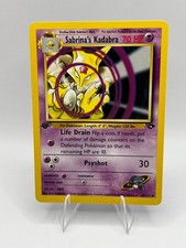 Gym Challenge #058/132 Sabrina's Kadabra