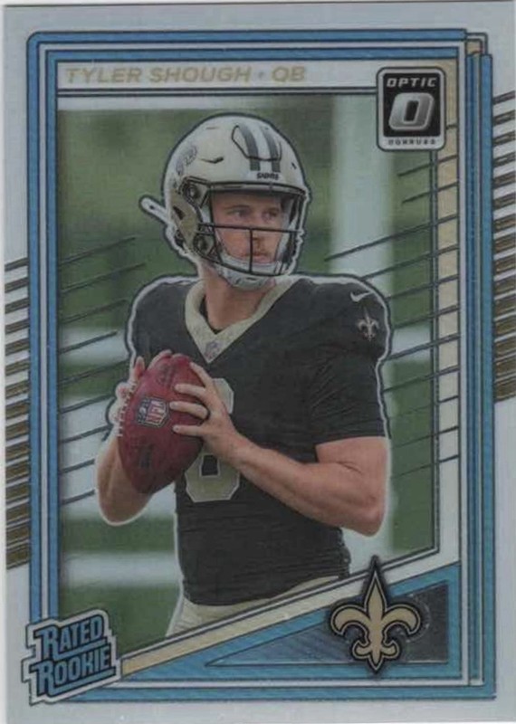 2025 Panini Donruss Optic - Rated Rookie Tyler Shough #223 (RC)