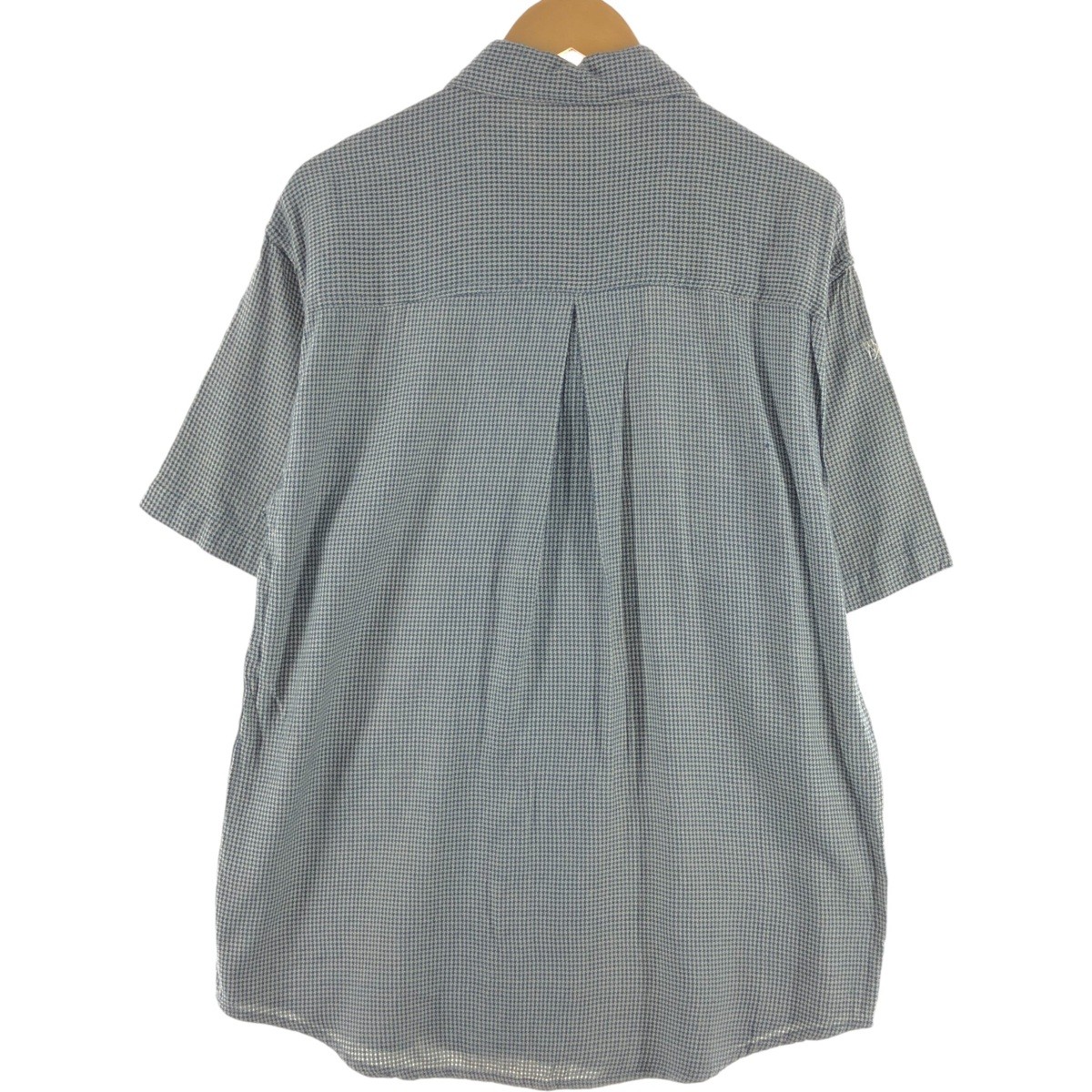 Used Mossimo Houndstooth Pattern Short Sleeve Cot… - image 2