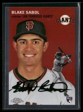 2023 Topps Chrome Platinum Anniversary #365 Blake Sabol Refractors