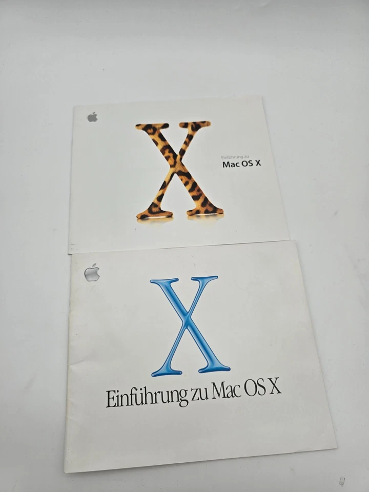 Handbuch EInführung zu Mac OS X von 2001