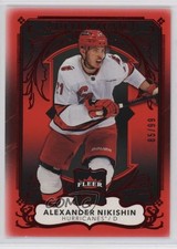 2025-26 Upper Deck Fleer Ultra Team Red 85/99 Alexander Nikishin #18of20 0nr3