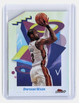 Dwyane Wade 2024-25 Finest #248 Refractors Die Cut #d 6/25