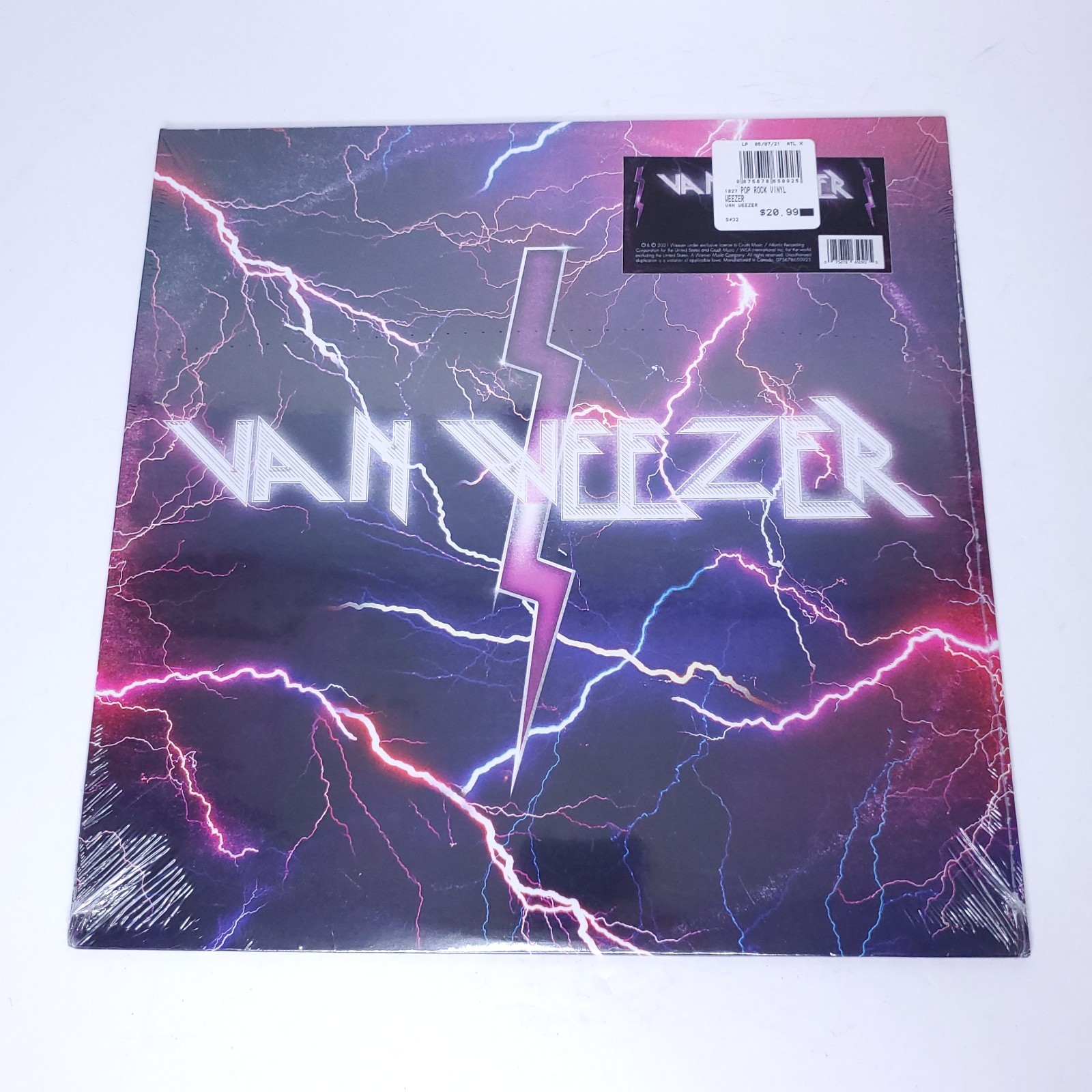 Новая запечатанная виниловая пластинка Weezer - Van Weezer 