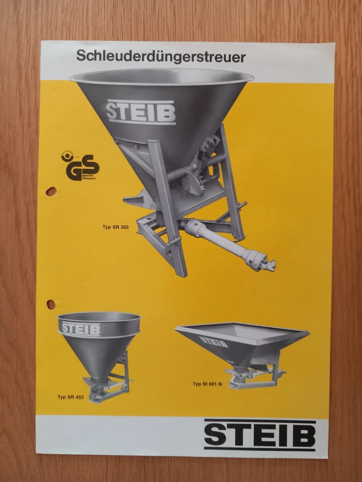 Fa. STEIB- Original Prospekt - Bild 1 von 1