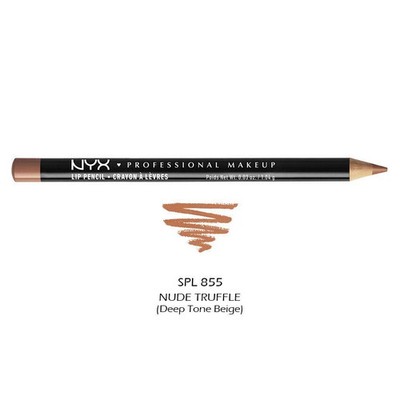 NYX Professional Makeup Slim Lip Liner Pencil SPL 855 Nude Truffle Neu & Versiegelt