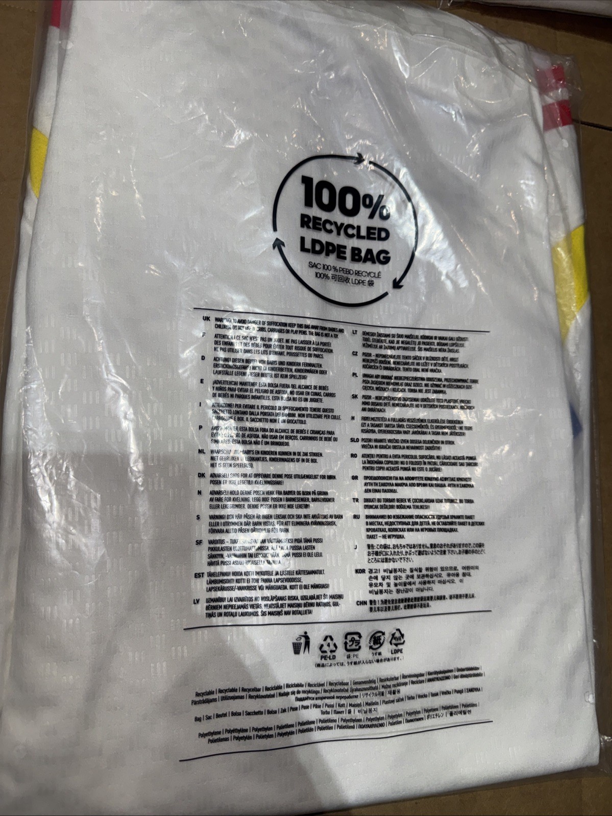 Colombia Adidas Soccer White Training Jersey World Cup 2026 Men’s Size XL Sealed thumbnail 5