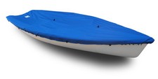 JY15 Sailboat - Boat Deck Cover - Sunbrella Pacific Blue Top Cover - USA Made!