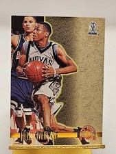 1996 Score Board Autographed Basketball #1 Allen Iverson Georgetown/76ers HOF 