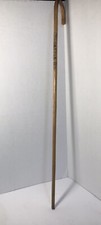 Vintage  Antique Cane Walking Crook Handle  DAYTON 1935  Size 37-1/2  