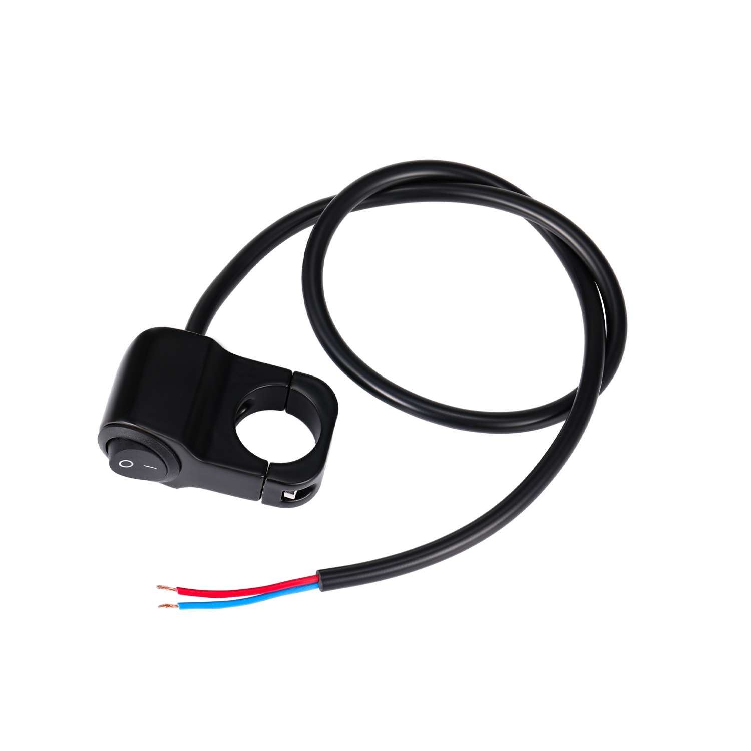 Waterproof Motorbike Motorcycle Handlebar Headlight Fog Spot Light On