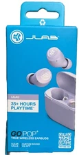 FLASH SALE USB-C JLab Go POP True Wireless Bluetooth Earbuds lilac NEW