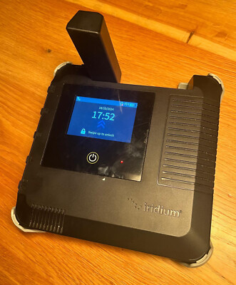 Iridium GO! exec inklusive Simkarte, schwarz, gebraucht