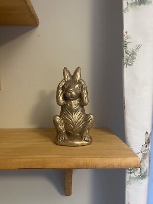 Tk Maxx Homesense Gold Osterhase Hase Ornament Bitte Beschreibung lesen