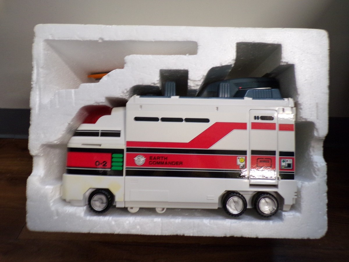 1989 Tomy Tomica Japan EL-02 Earth Commander B/O Base Playset with