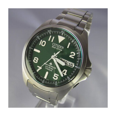 Citizen Japan Promaster Land PMD56-2951 Eco-Drive Radio WristWatch
