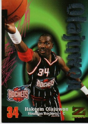 1997-98 Z-Force #134 Hakeem Olajuwon Team: Houston Rockets (22