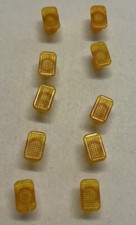 10 Stk 5x8 Orange Glas  Begrenzungsleuchten P...