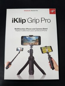 IK Multimedia iKlip Grip Pro Smartphone Kamera Selfie-Stick Selfie Stativ Stick