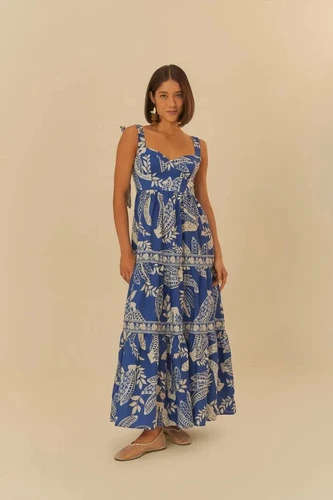 NWT FARM RIO DRESS  SIZE MEDIUM 100% COTTON PK5829 CRJ