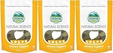 Oxbow 3 Pack of Natural Science Urinary Support Wafers for Small Pets, 4.2 Ou...