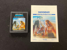 ATARI DEFENDER GAME INSTRUCTIONS MANUAL CX2609 1981