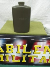 US MILITARY PLASTIC 1 PINT PILOT FLASK CANTEEN GREEN