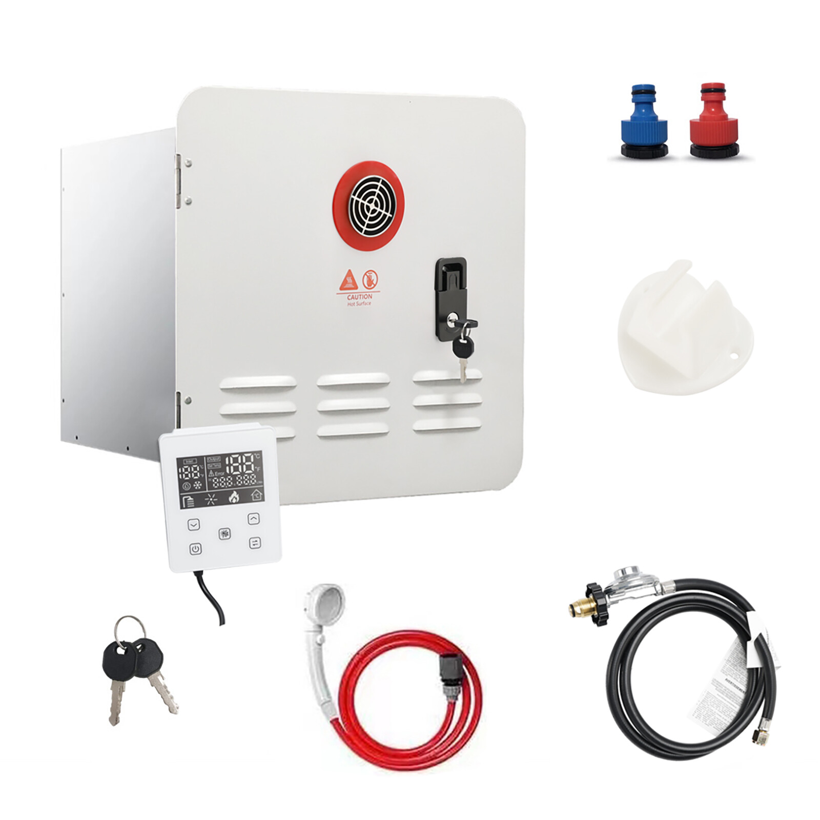 Propane Gas 65000btu & Controller / Shower Accessories