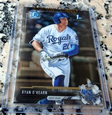RYAN O'HEARN 2017 Bowman Chrome 1st TRUE Rookie Card RC Pirates HR Power🔥🔥🔥$$