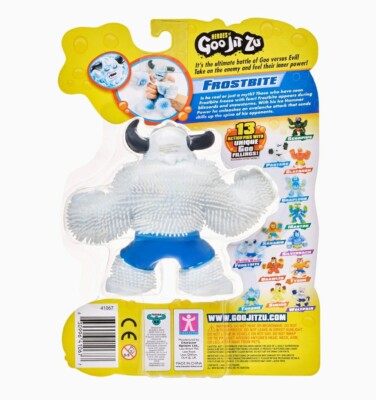 よっしー Original Heroes of Goo Jit Zu Frostbite The Yeti ULTRA RARE Action